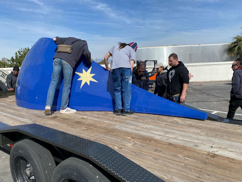February 19, 2025: Moving of the Cupolas