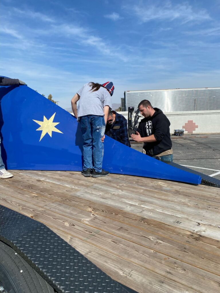 February 19, 2025: Moving of the Cupolas
