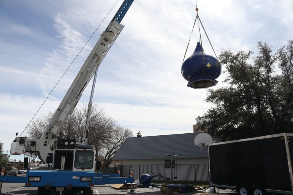 February 21-22, 2025: Raising of the Cupolas