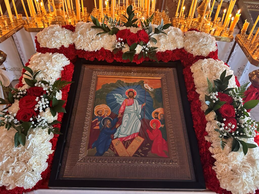 Russian Orthodox icon of Resurrection of Christ